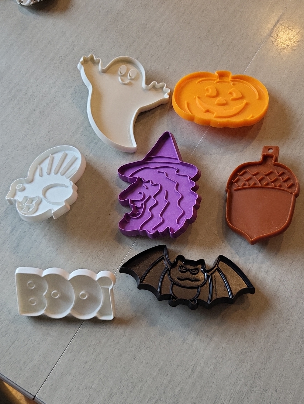 Vintage Halloween Cookie Cutters Set Of 7